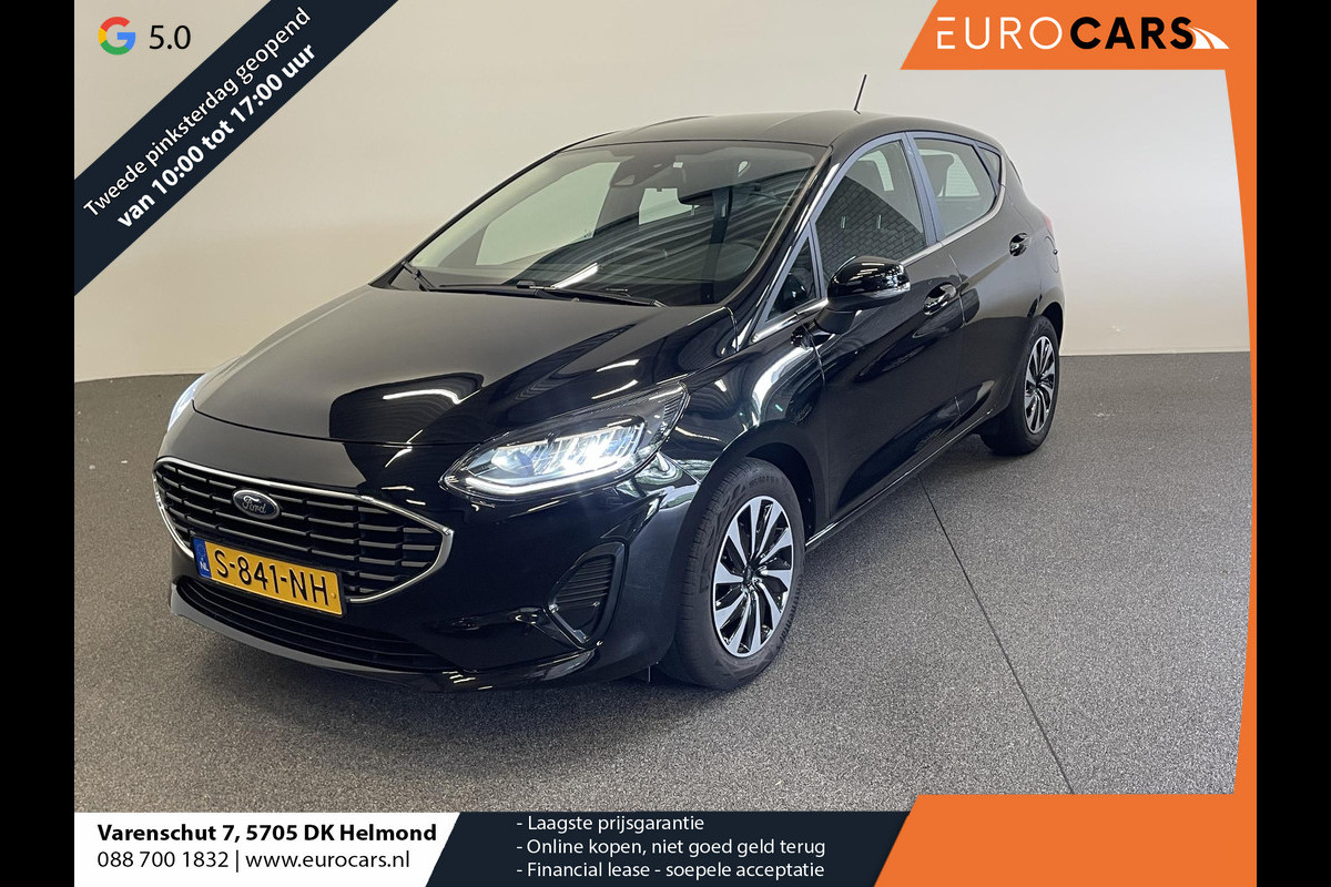 Ford Fiesta 1.0 EcoBoost Hybrid Titanium Climate control Navigatie Cruise control LED Apple Carplay/ Android Auto Achteruitrij camera Parkeersensor voor Ford Fiesta 1.0 EcoBoost Hybrid Titanium Climate control Navigatie Cruise control LED Apple Carplay/ Android Auto Achteruitrij camera Parkeersensor voor