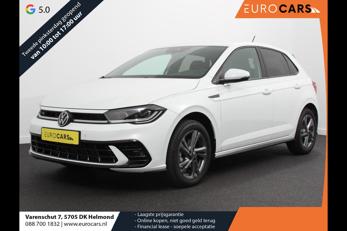 Volkswagen Polo 1.0 TSI DSG R-Line Navigatie Apple Carplay/Android Auto Adaptive Cruise Control Parkeersensoren Stoelverwarming Virtual Cockpit Ledverlichting Climate Control Volkswagen Polo 1.0 TSI DSG R-Line Navigatie Apple Carplay/Android Auto Adaptive Cruise Control Parkeersensoren Stoelverwarming Virtual Cockpit Ledverlichting Climate Control