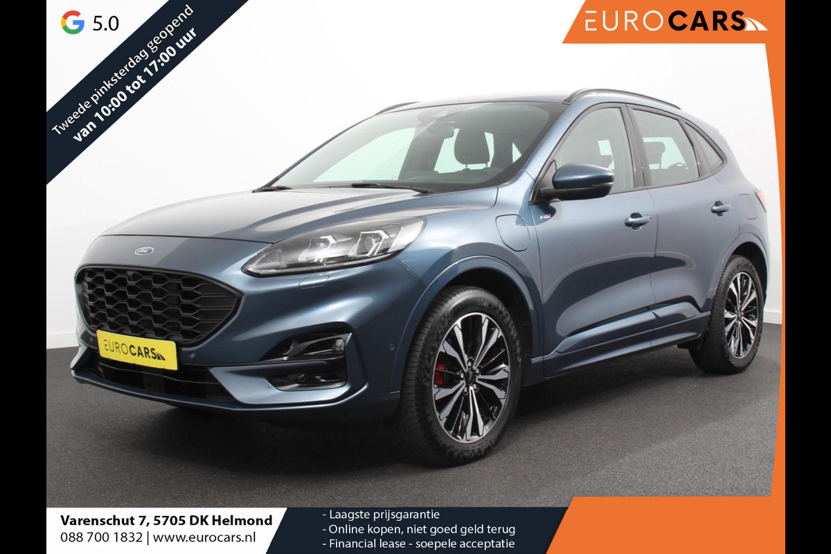 Ford Kuga 2.5 PHEV 224pk ST-Line Automaat Adaptieve cruise control Parkeersensoren Afneembare trekhaak Navigatie LED Elektrische kofferbak Verwarmde voorstoelen Climate control HUD Ford Kuga 2.5 PHEV 224pk ST-Line Automaat Adaptieve cruise control Parkeersensoren Afneembare trekhaak Navigatie LED Elektrische kofferbak Verwarmde voorstoelen Climate control HUD