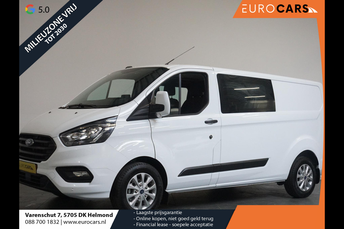 Ford Transit Custom 300 2.0 TDCI L2H1 Trend Dubbele Cabine Navi Apple Carplay / Android Auto Trekhaak Cruise control Camera Airco Ford Transit Custom 300 2.0 TDCI L2H1 Trend Dubbele Cabine Navi Apple Carplay / Android Auto Trekhaak Cruise control Camera Airco