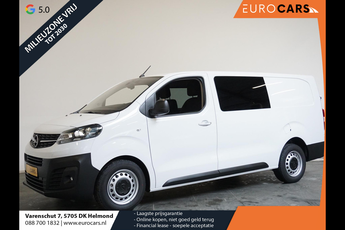 Opel Vivaro 145pk Automaat Dubbele Cabine L3H1 Navigatie Apple Carplay Cruise control Trekhaak Opel Vivaro 145pk Automaat Dubbele Cabine L3H1 Navigatie Apple Carplay Cruise control Trekhaak