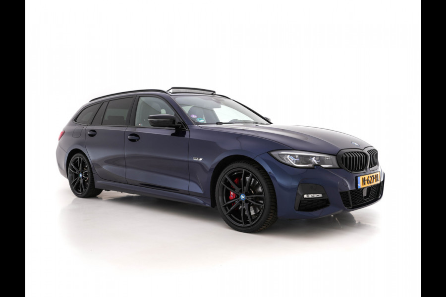BMW 3 Serie Touring 330e Business Edition Plus M-Sportpack (INCL-BTW) *PANO | VERNASCA-FULL-LEATHER | HEAD-UP | FULL-LED | DIGI-COCKPIT | NAVI-FULLMAP | HEATED-SPORTSEATS | HIFI-SOUND | CAMERA | AMBIENT-LIGHT | TOWBAR | 19''ALU*