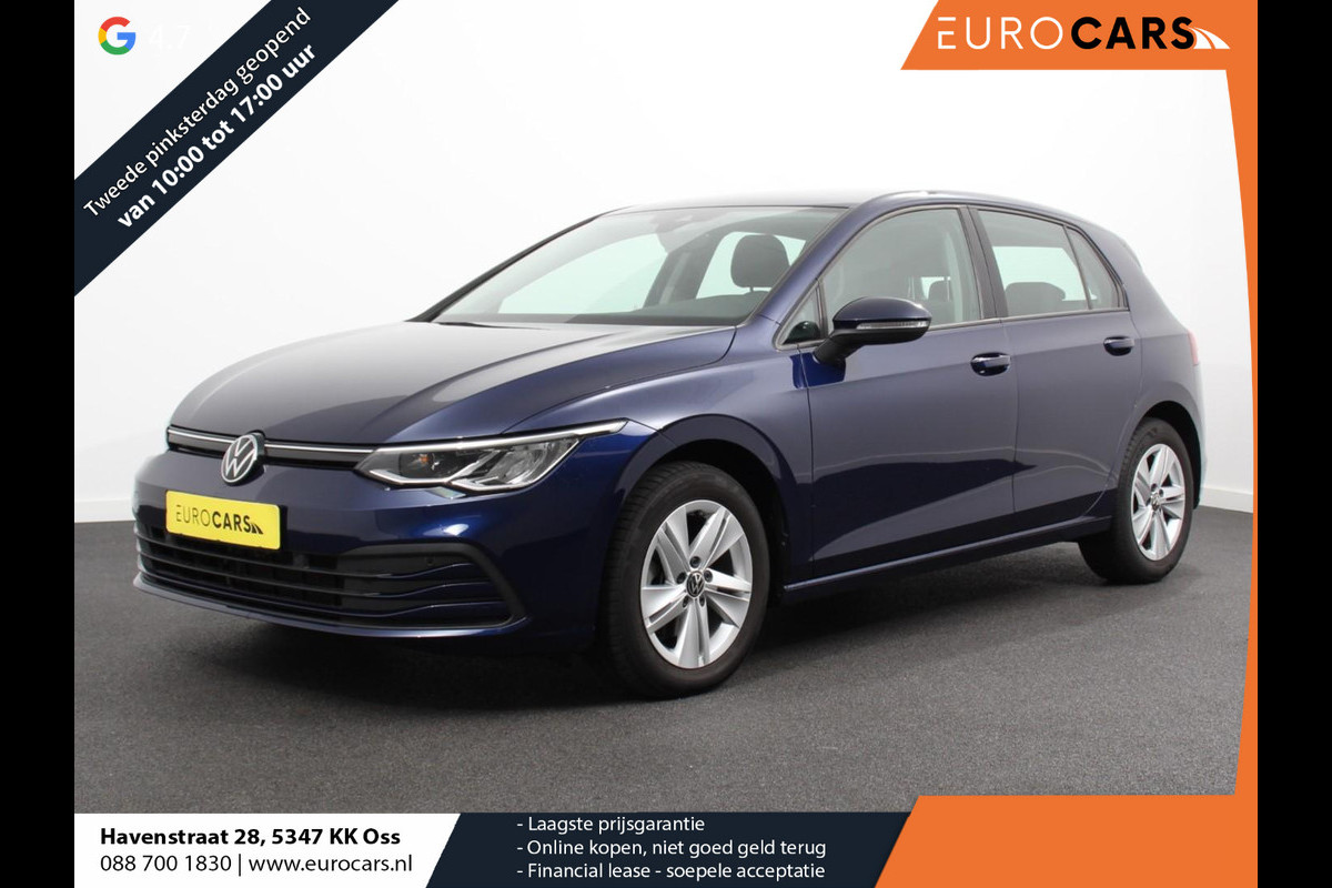Volkswagen Golf 1.0 eTSI Life Business Climate control Cruise control adaptive Navigatie LED Parkeersensoren Achteruitrijd camera Apple Carplay/ Android Auto Volkswagen Golf 1.0 eTSI Life Business Climate control Cruise control adaptive Navigatie LED Parkeersensoren Achteruitrijd camera Apple Carplay/ Android Auto