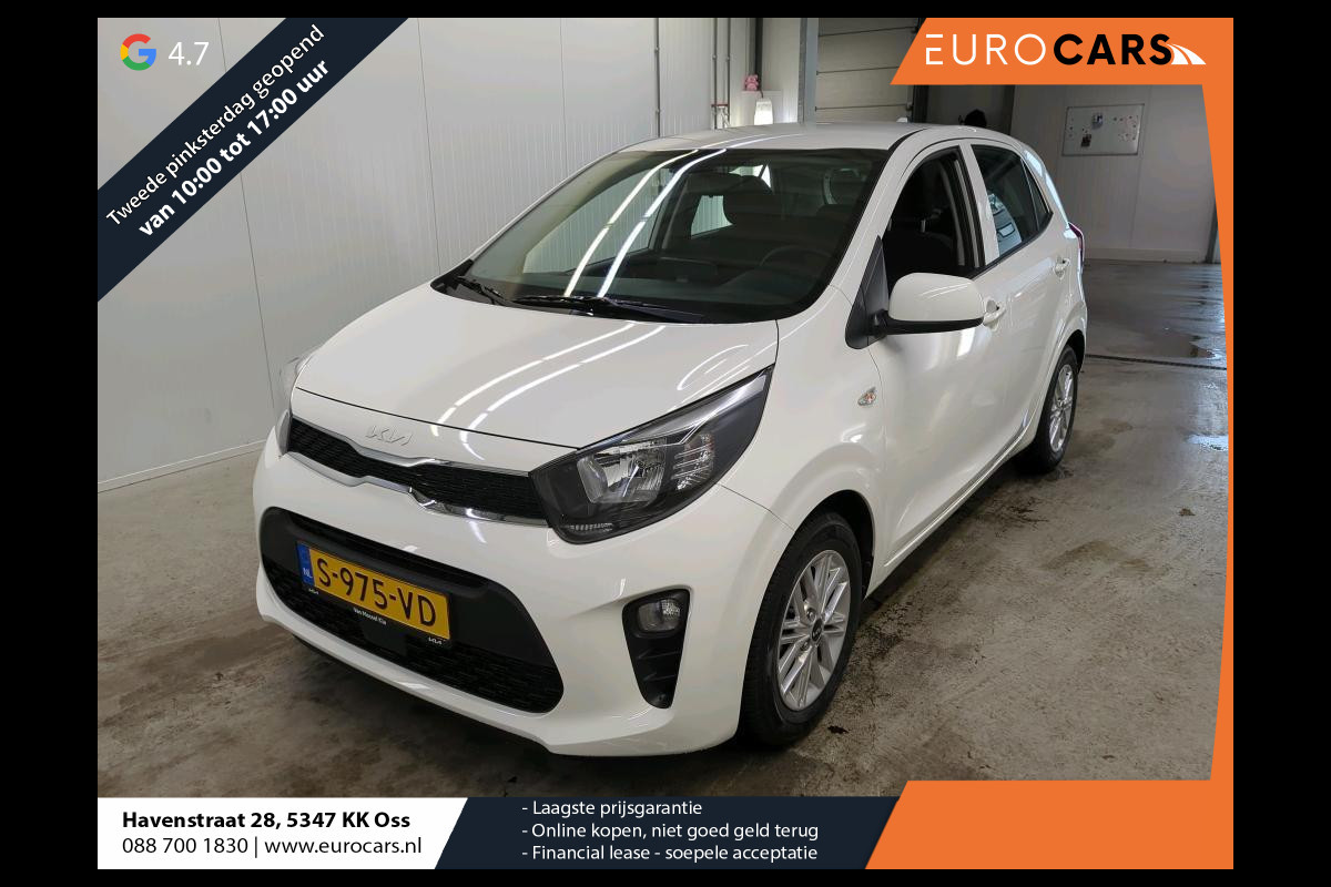Kia Picanto 1.0 DPi DynamicLine Navigatie Apple Carplay/Android Auto Camera Cruise Control Lichtmetalen velgen Airco Kia Picanto 1.0 DPi DynamicLine Navigatie Apple Carplay/Android Auto Camera Cruise Control Lichtmetalen velgen Airco