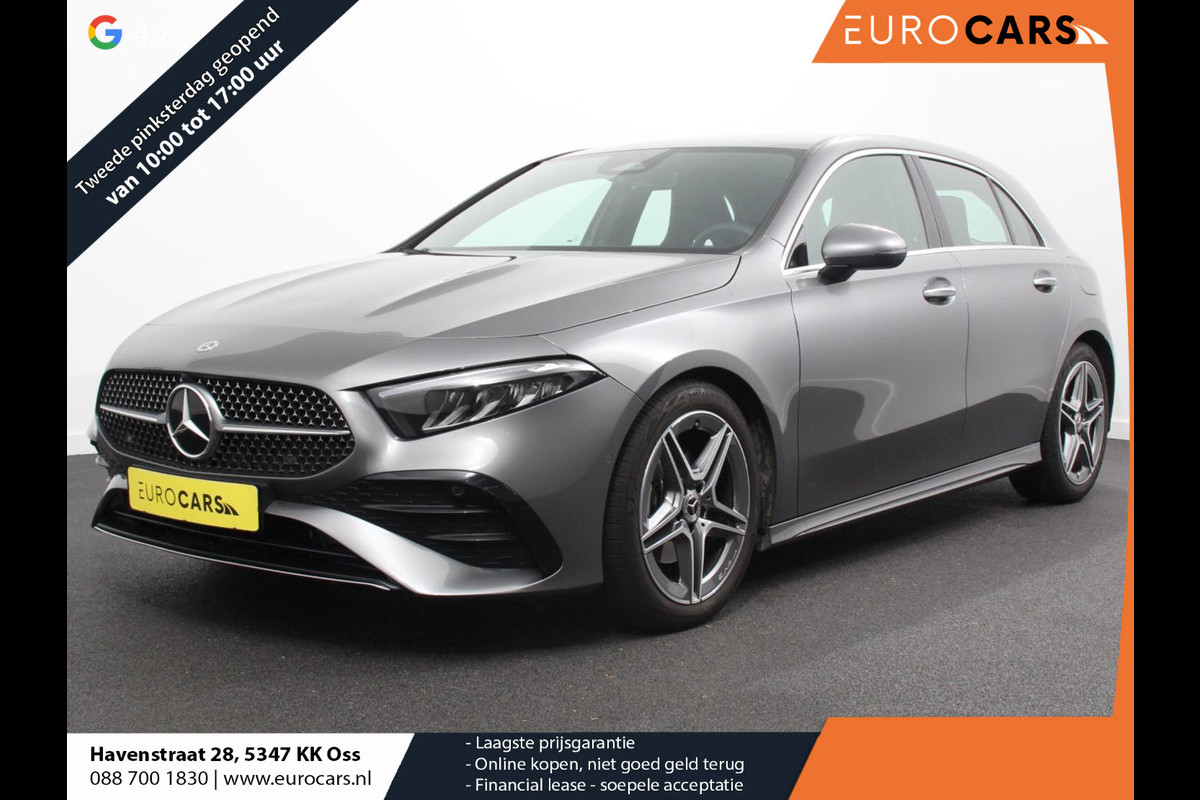 Mercedes-Benz A-Klasse 200 177pk Automaat MHEV AMG Line Achteruitrij Camera Verwarmde voorstoelen Navigatie LED Climate control Adaptive Cruise control Parkeersensoren Apple Carplay & Android Auto Mercedes-Benz A-Klasse 200 177pk Automaat MHEV AMG Line Achteruitrij Camera Verwarmde voorstoelen Navigatie LED Climate control Adaptive Cruise control Parkeersensoren Apple Carplay & Android Auto