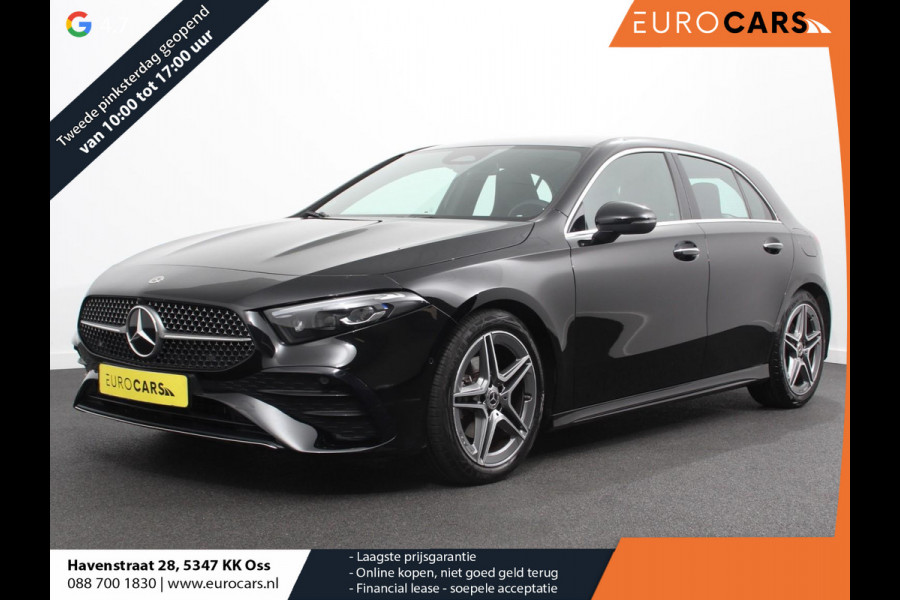 Mercedes-Benz A-Klasse 200 AMG Line Achteruitrij camera Verwarmde voorstoelen Navigatie LED Climate control Adaptieve cruise control Parkeersensoren Apple Carplay & Android Auto