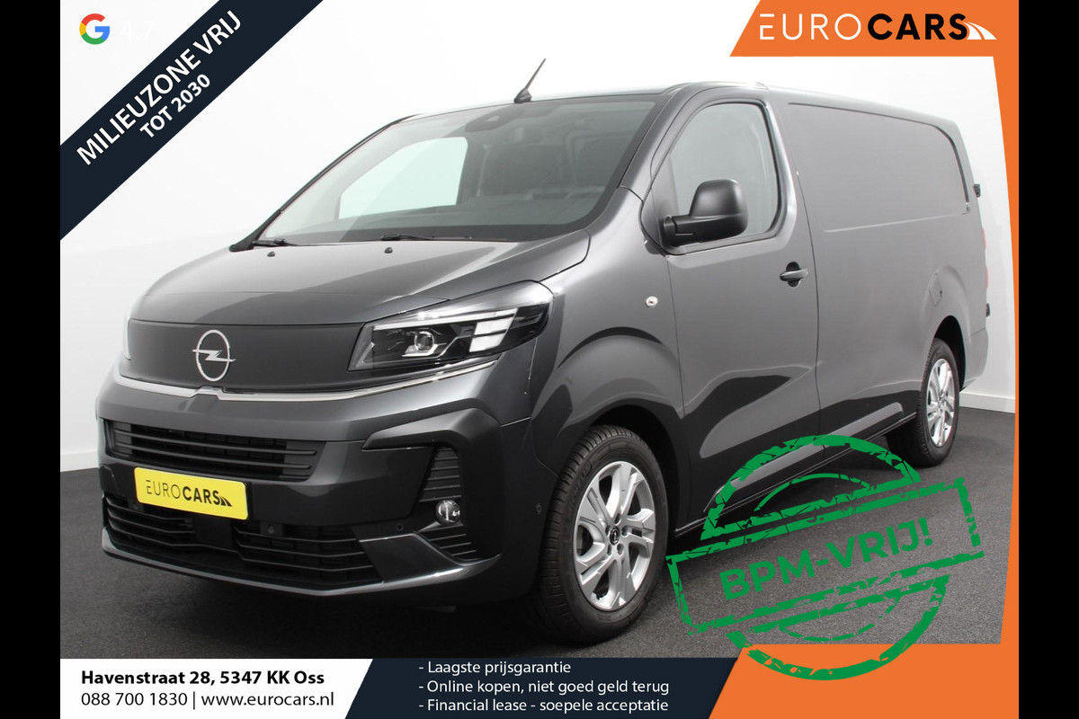 Opel Vivaro 2.0 BlueHDi 180 S&S L3 Automaat DEMO! Apple Carplay /  Android Auto Parkeersensoren V+A Trekhaak Camera Navigatie Cruise Control LED koplampen houten afwerking laadruimte