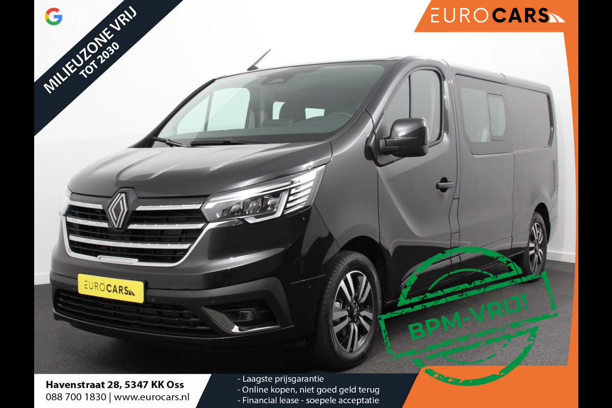 Renault Trafic 2.0 Blue dC1 150 EDC T29 L2H1 Extra Dubbele Cabine Demo ! | Navigatie Airco Lichtmetalen velgen Betimmering Trekhaak Camera Parkeer sensoren Dab Renault Trafic 2.0 Blue dC1 150 EDC T29 L2H1 Extra Dubbele Cabine Demo ! | Navigatie Airco Lichtmetalen velgen Betimmering Trekhaak Camera Parkeer sensoren Dab