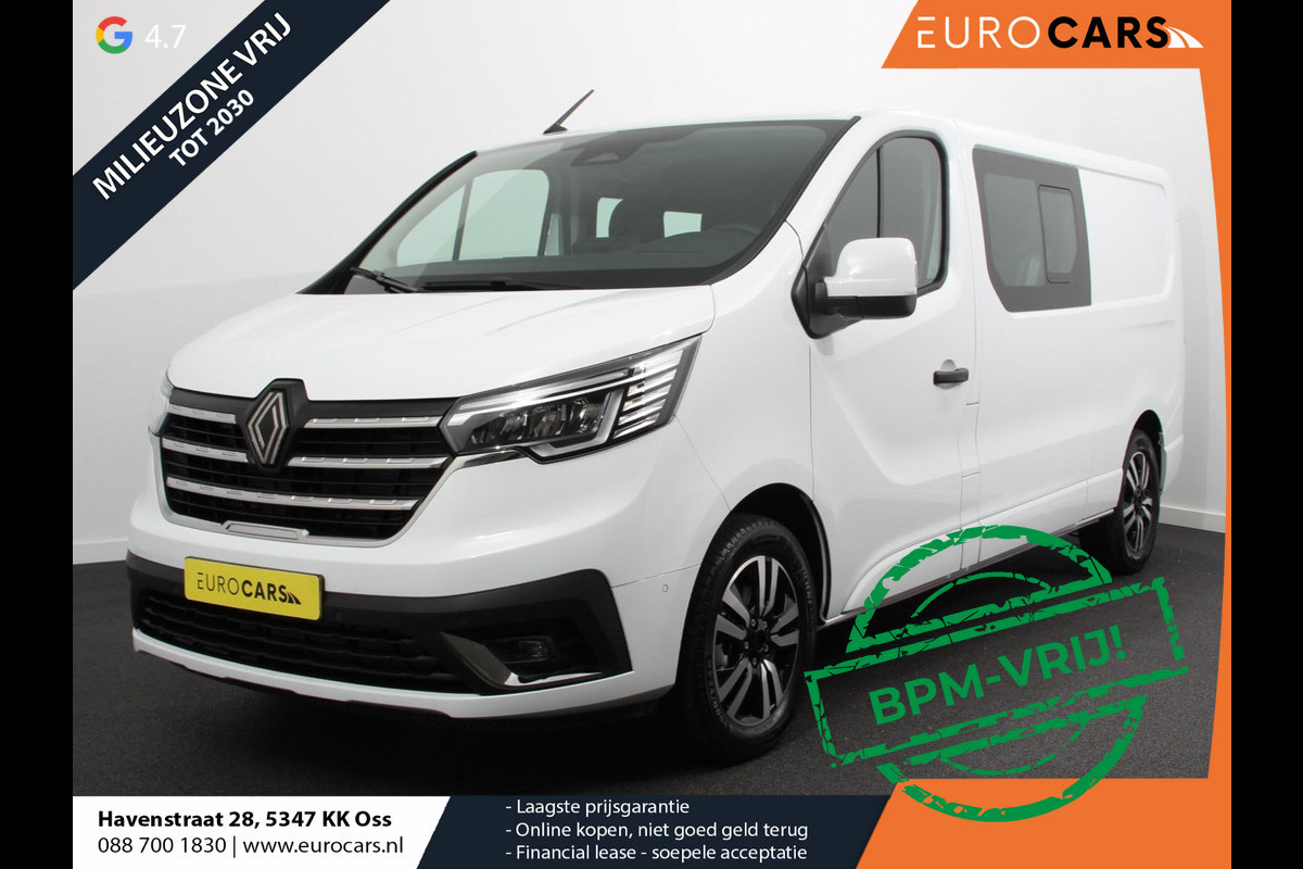 Renault Trafic 2.0 Blue dC1 150 EDC T29 L2H1 Extra Dubbele Cabine Demo ! | Navigatie Airco Lichtmetalen velgen Betimmering Trekhaak Camera Parkeer sensoren Dab Renault Trafic 2.0 Blue dC1 150 EDC T29 L2H1 Extra Dubbele Cabine Demo ! | Navigatie Airco Lichtmetalen velgen Betimmering Trekhaak Camera Parkeer sensoren Dab