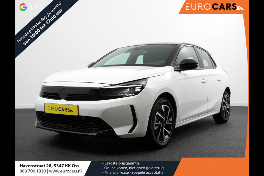 Opel Corsa 1.2 Turbo 100pk GS Demo! Nieuw model! | Navigatie Apple Carplay/Android Auto Digitale Cockpit Airco Camera Parkeer sensoren V+A Cruise Control Lichtmetalen Velgen Dab
