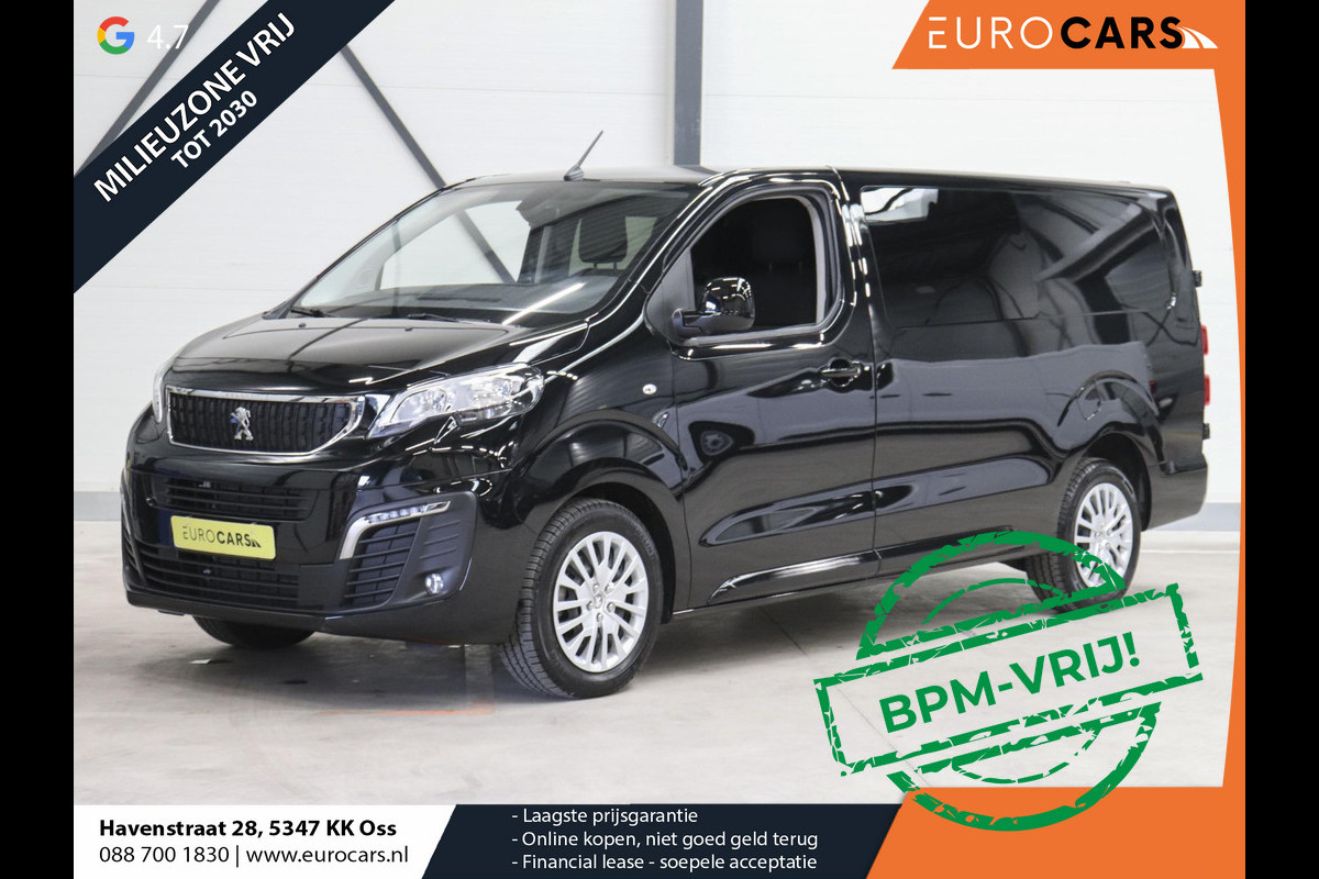 Peugeot Expert 2.0 BlueHDI Long Premium Dubbele Cabine Automaat Pack Look Navigatie Airco Bluetooth Parkeer sensoren Cruise Control Trekhaak *