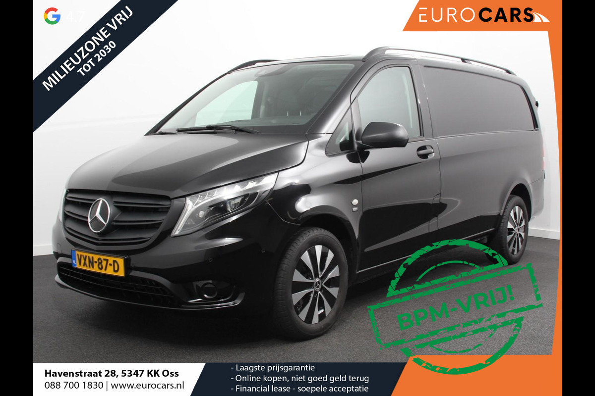Mercedes-Benz Vito 119 CDI 190pk Automaat L2 Lang Navigatie Camera Apple Carplay Cruise control Trekhaak Leder Lichtmetalen Velgen Mercedes-Benz Vito 119 CDI 190pk Automaat L2 Lang Navigatie Camera Apple Carplay Cruise control Trekhaak Leder Lichtmetalen Velgen