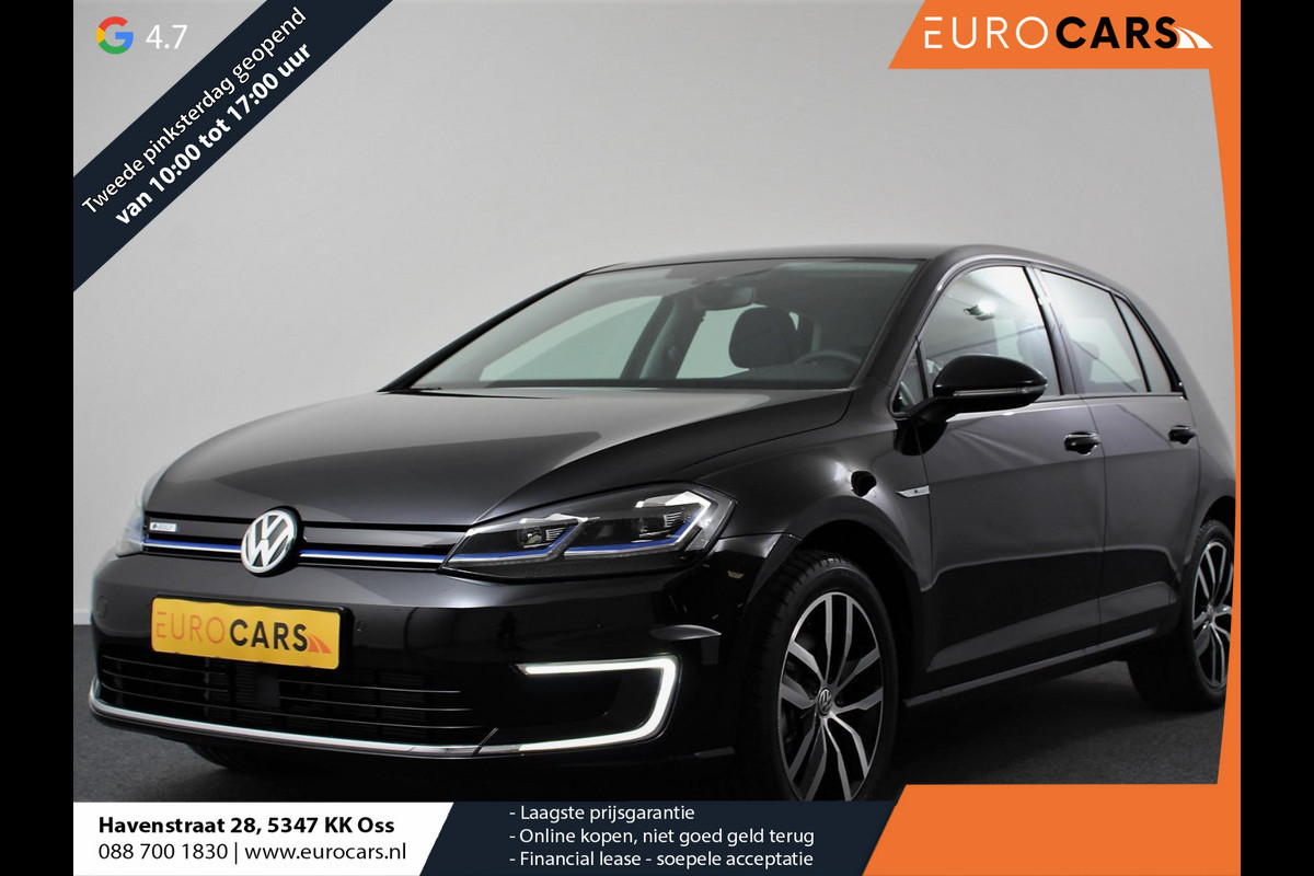 Volkswagen e-Golf e-Golf Navigatie Digitale Cockpit Lichtmetalen velgen Bluetooth Cruise Control Volkswagen e-Golf e-Golf Navigatie Digitale Cockpit Lichtmetalen velgen Bluetooth Cruise Control