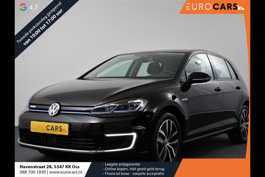 Volkswagen e-Golf e-Golf Navigatie Digitale Cockpit Lichtmetalen velgen Bluetooth Cruise Control