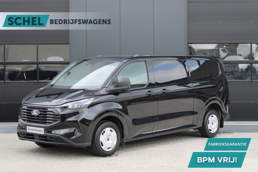 Ford Transit Custom 320 2.0 TDCI L2H1 Trend 136pk - 2x Schuifdeur - LED koplampen - Carplay - Android - Camera - Stoelverwarming - 70l tank - Rijkla