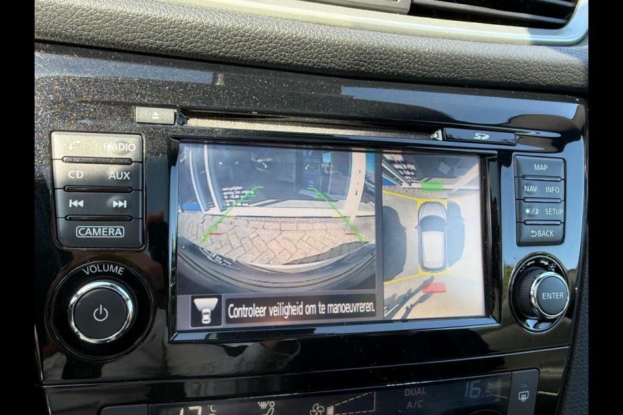 Nissan QASHQAI 1.2 N-Vision 115pk Trekhaak | Panoramadak | 360 graden Camera's | Stoelverwarming | Navigatie | Bluetooth