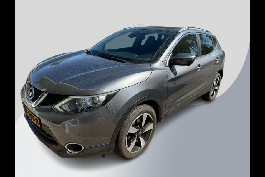 Nissan QASHQAI 1.2 N-Vision 115pk Trekhaak | Panoramadak | 360 graden Camera's | Stoelverwarming | Navigatie | Bluetooth