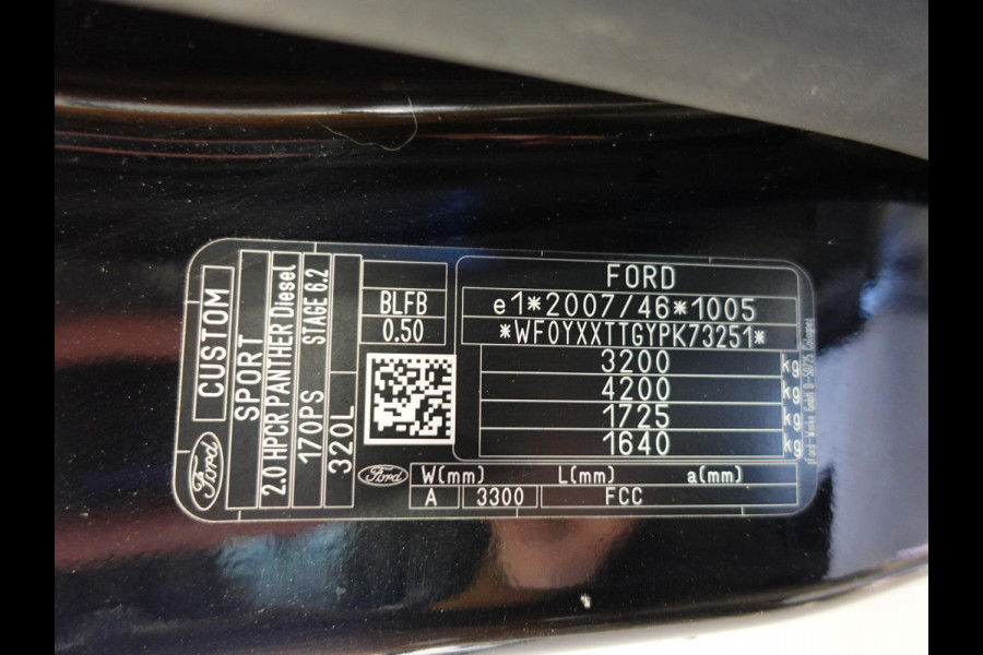 Ford Transit Custom 320 2.0 TDCI L2H1 Sport 185PK Automaat Airco Cruise Control Bluetooth Navi Trekhaak