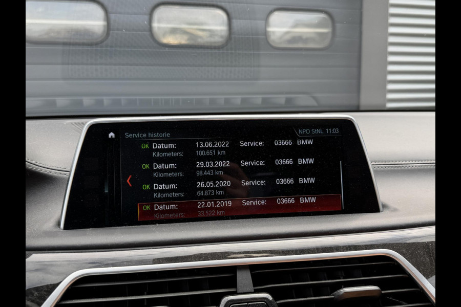BMW 7 Serie 750d xDrive High Executive | Panoramadak | 360* Camera | Head-Up Display | Stoelventilatie/Verwarming | Harmon Kardon |