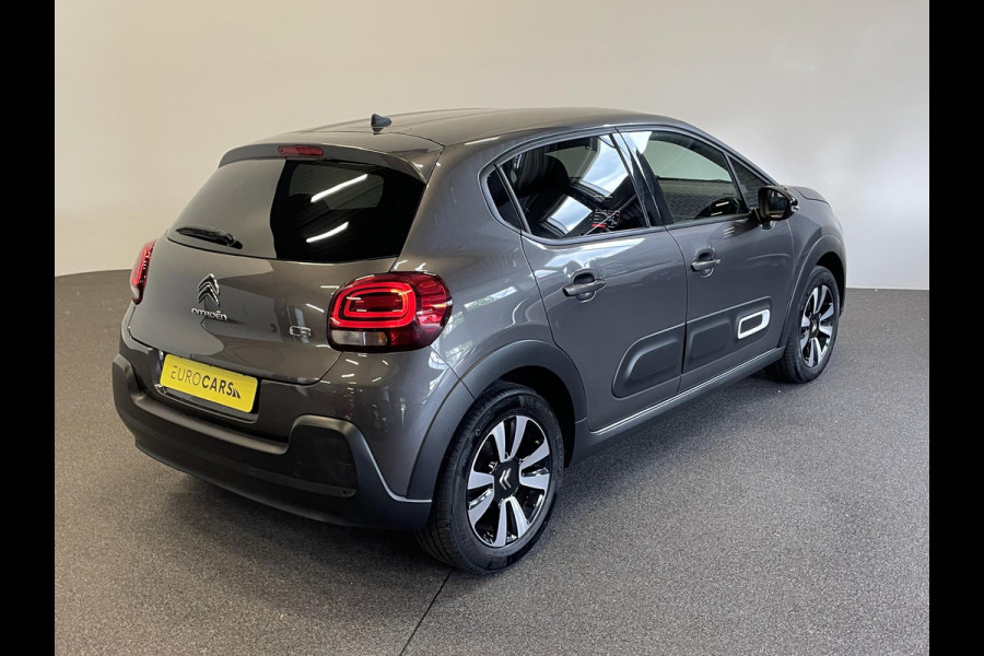 Citroën C3 1.2 PureTech Max Automaat  Airco Navigatie d.m.v.Apple carplay / Android Auto Parksensoren Lichtmetalen Velgen