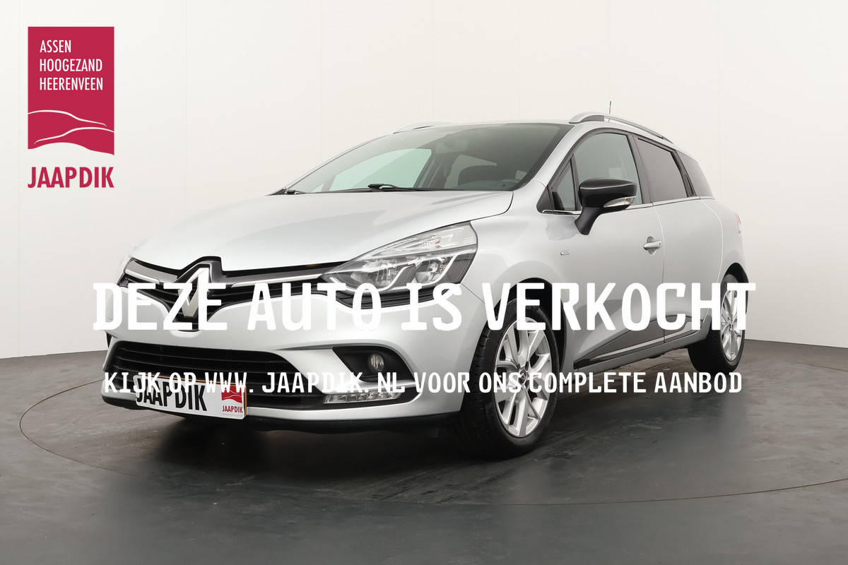 Renault Clio Estate BWJ 2020 | 0.9 TCe 90PK Limited | AIRCO | NAVI | CARPLAY | PDC | LICHTMETAAL | CRUISE | Renault Clio Estate BWJ 2020 | 0.9 TCe 90PK Limited | AIRCO | NAVI | CARPLAY | PDC | LICHTMETAAL | CRUISE |
