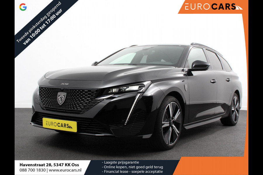 Peugeot 308 1.2 PureTech 130pk Automaat GT SW Climate control Adaptive cruise control Parkeersensoren Achteruitrijcamera Navigatie Voorstoelen verwarmd LED Apple Carplay/ Android Auto