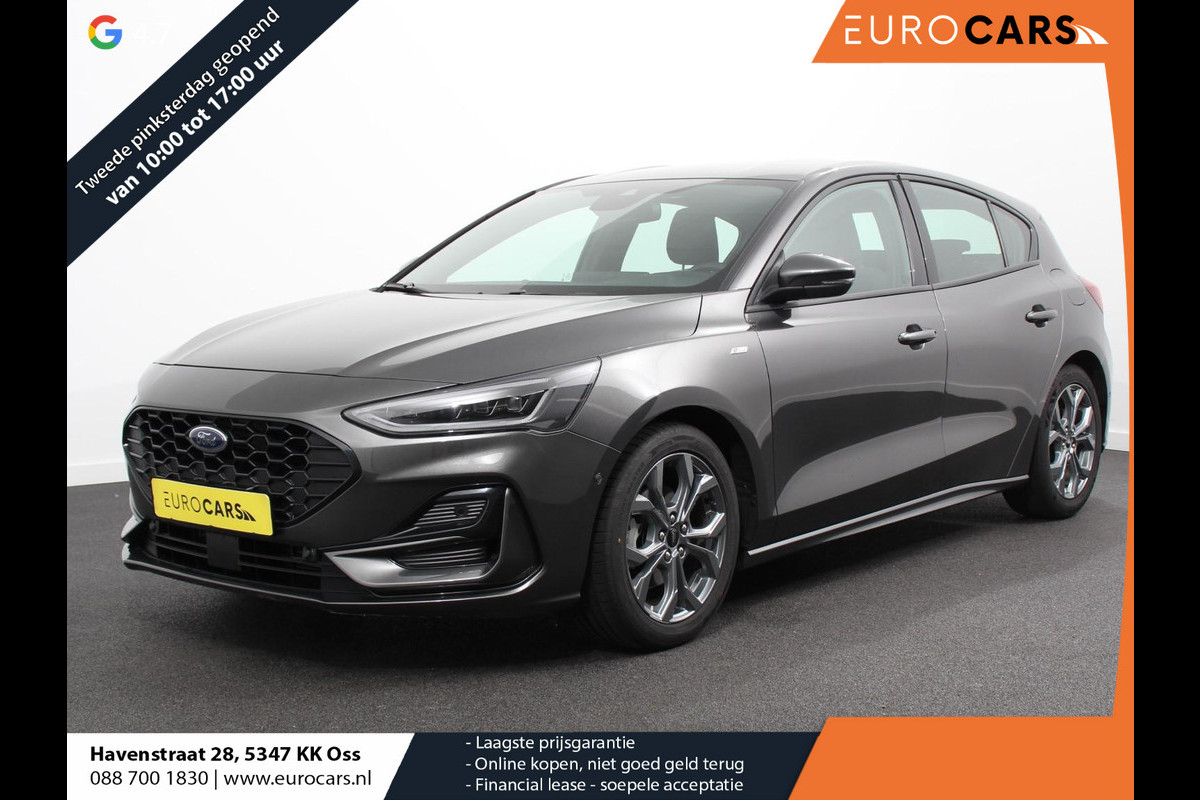 Ford Focus 1.0 Focus 125 PK HB ST-Line Automaat Navi Climate control cruise control Carplay LM velgen Parkeersensoren Led Matrix koplampen Ford Focus 1.0 Focus 125 PK HB ST-Line Automaat Navi Climate control cruise control Carplay LM velgen Parkeersensoren Led Matrix koplampen