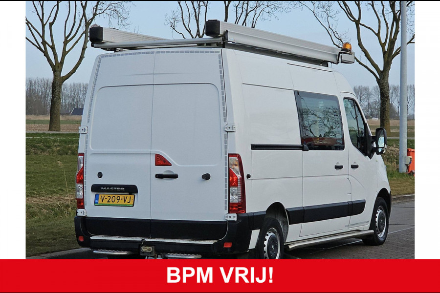 Renault Master T35 2.3 dCi L2H2 Airco Euro6 NAP Imperiaal Trekhaak Sidebars Oh-Historie!