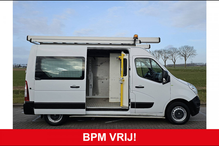 Renault Master T35 2.3 dCi L2H2 Airco Euro6 NAP Imperiaal Trekhaak Sidebars Oh-Historie!