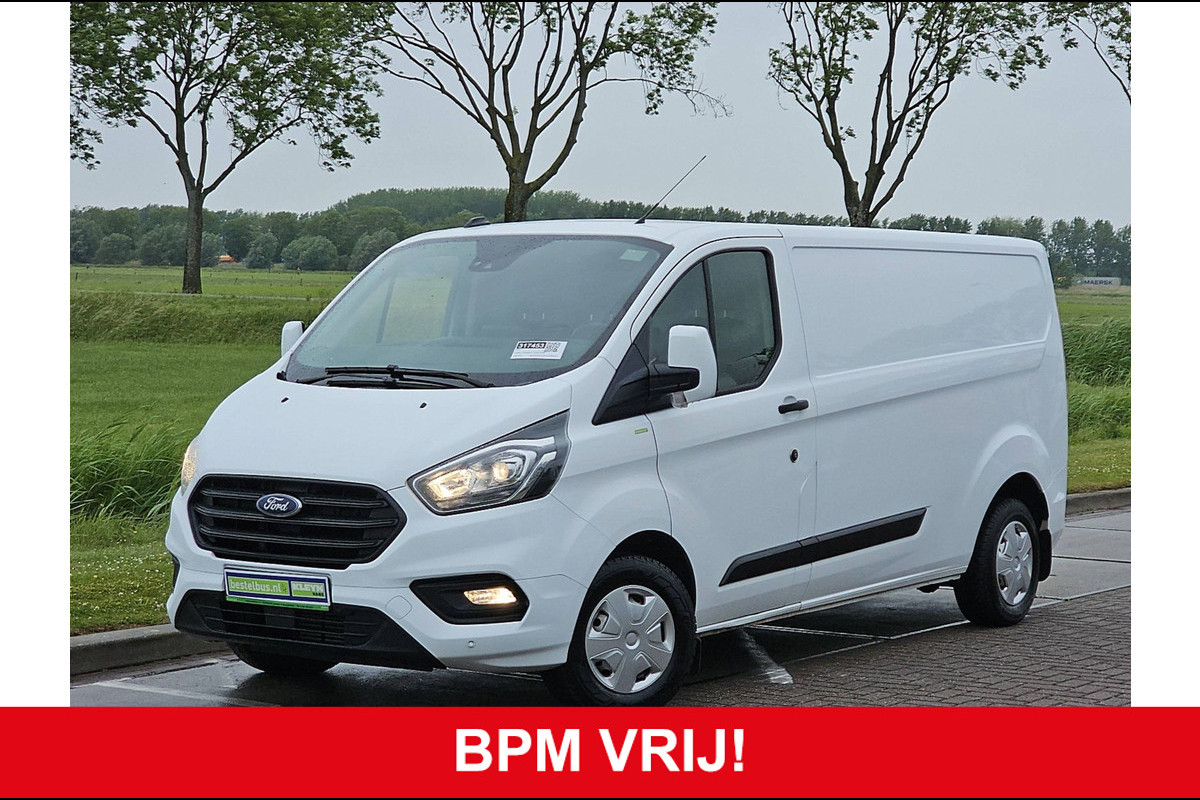 Ford Transit Custom 300 2.0 TDCI L2H1 Trend Navi Euro6 Airco Euo6 3-Zits Oh-Historie 1e Eigenaar! Ford Transit Custom 300 2.0 TDCI L2H1 Trend Navi Euro6 Airco Euo6 3-Zits Oh-Historie 1e Eigenaar!