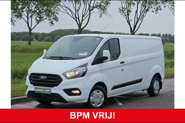 Ford Transit Custom 300 2.0 TDCI L2H1 Trend Navi Euro6 Airco Euo6 3-Zits Oh-Historie 1e Eigenaar!
