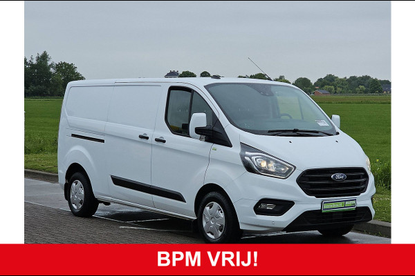 Ford Transit Custom 300 2.0 TDCI L2H1 Trend Navi Euro6 Airco Euo6 3-Zits Oh-Historie 1e Eigenaar!