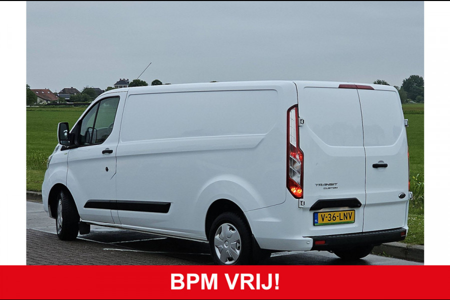 Ford Transit Custom 300 2.0 TDCI L2H1 Trend Navi Euro6 Airco Euo6 3-Zits Oh-Historie 1e Eigenaar!