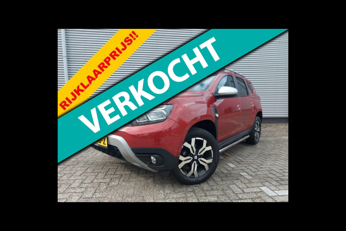 Dacia Duster 1.3 TCe 150PK Prestige Automaat, airco,cruise,navigatie,360 camera,parkeersensoren,