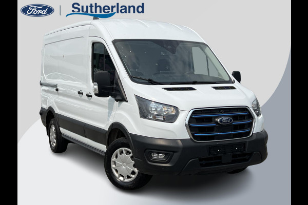 Ford E-Transit 350 L2H2 Trend 68 kWh 184pk | ZUID | Pro Power on board | Navigatie | Adaptieve Cruise |  Digitale binnenspiegel | Laadruimtebescherming | Reservewiel | H7 batterij | LED laadruimteverlichting