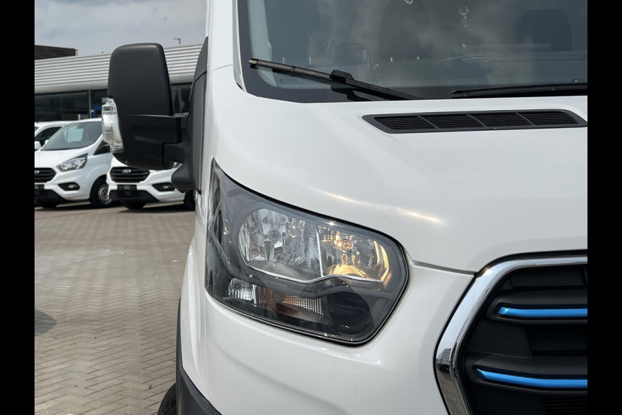 Ford E-Transit 350 L2H2 Trend 68 kWh 184pk | ZUID | Pro Power on board | Navigatie | Adaptieve Cruise |  Digitale binnenspiegel | Laadruimtebescherming | Reservewiel | H7 batterij | LED laadruimteverlichting