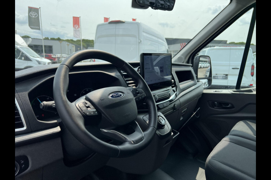 Ford E-Transit 350 L2H2 Trend 68 kWh 184pk | ZUID | Pro Power on board | Navigatie | Adaptieve Cruise |  Digitale binnenspiegel | Laadruimtebescherming | Reservewiel | H7 batterij | LED laadruimteverlichting