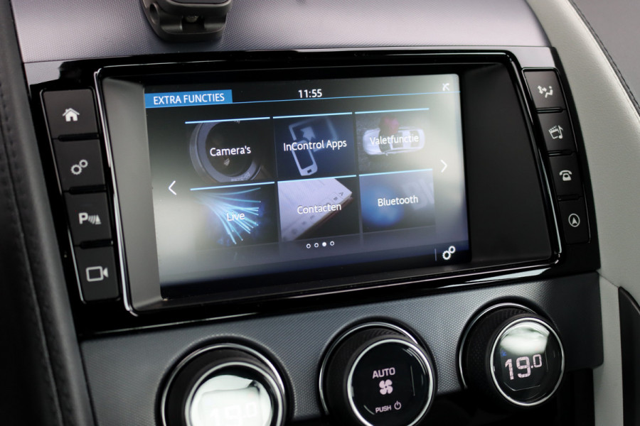 Jaguar F-Type 2.0T 301 PK Aut8 | Camera | LED | Sfeerverlichting | Meridian Sound | Lane Assist | Cruise Control | Climate Control | Leder |
