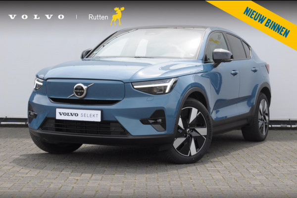 Volvo C40 Single Motor Extended Range Ultimate 82 kWh / Adaptieve cruise control / Parkeersensoren met 360 camera / Apple carplay / Keyless entry / Elektrische achterklep / Stoel - en stuurwielverwarming / Elektrische stoelen met geheugen / Harman Kardon audio