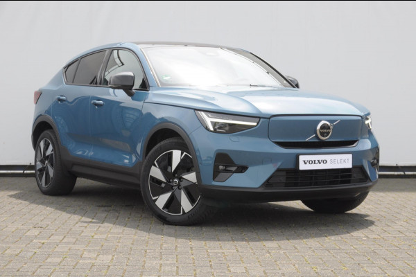 Volvo C40 Single Motor Extended Range Ultimate 82 kWh / Adaptieve cruise control / Parkeersensoren met 360 camera / Apple carplay / Keyless entry / Elektrische achterklep / Stoel - en stuurwielverwarming / Elektrische stoelen met geheugen / Harman Kardon audio
