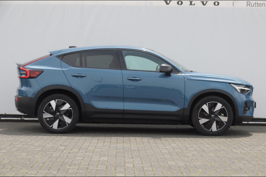 Volvo C40 Single Motor Extended Range Ultimate 82 kWh / Adaptieve cruise control / Parkeersensoren met 360 camera / Apple carplay / Keyless entry / Elektrische achterklep / Stoel - en stuurwielverwarming / Elektrische stoelen met geheugen / Harman Kardon audio