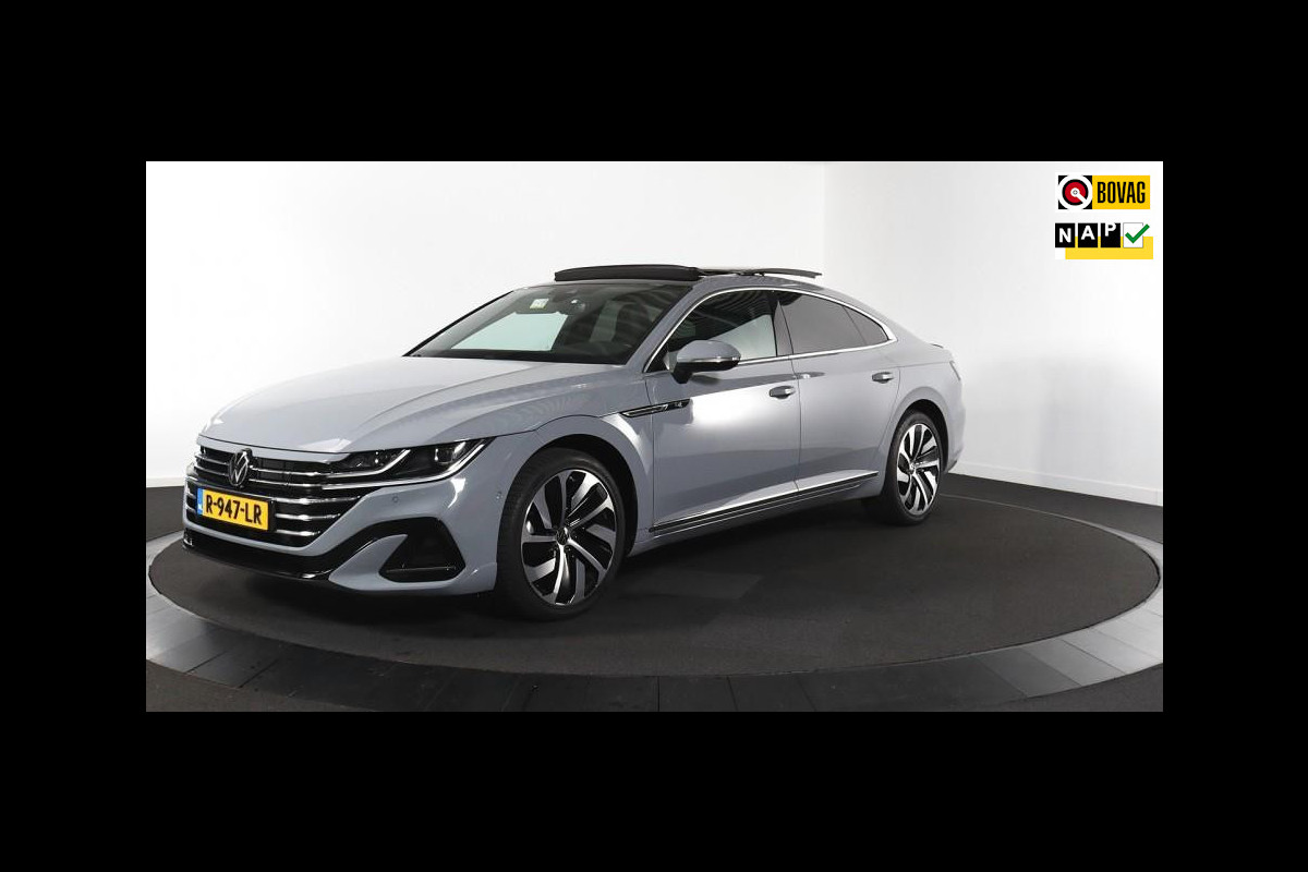 Volkswagen Arteon 1.4 TSI eHybrid R-Line Business+ LEDEREN SPORTSTOELEN/PANORAMADAK/CAMERA/19" VELGEN