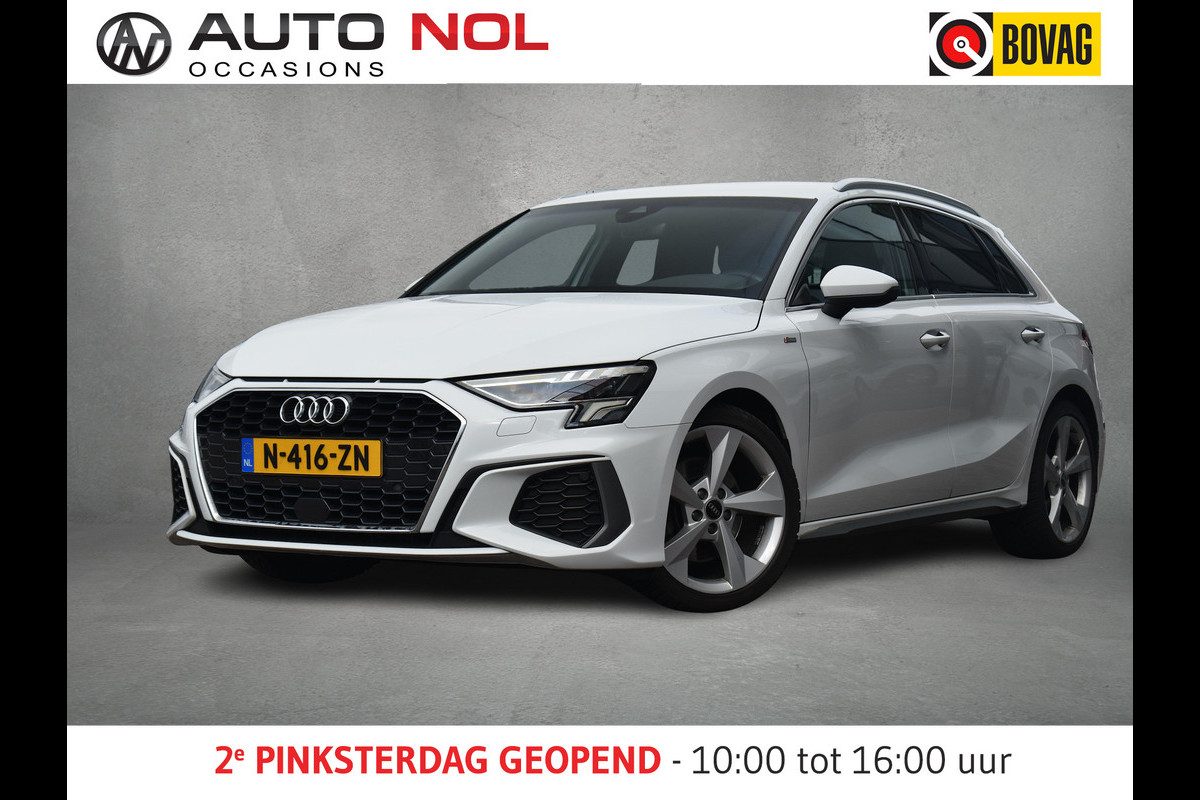 Audi A3 Sportback 35 TFSI S edition | 2x S-Line | Virtual | Stoelverwarming | Climate Audi A3 Sportback 35 TFSI S edition | 2x S-Line | Virtual | Stoelverwarming | Climate