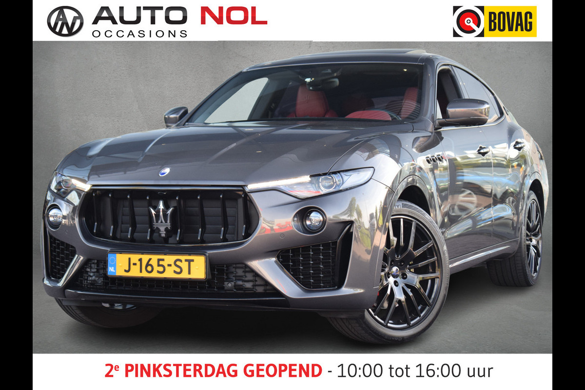Maserati Levante 3.0 V6 S AWD GranLusso | Pano | H/K | Apple CarPlay | Luchtvering