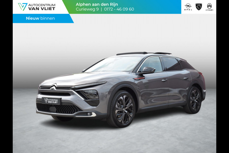 Citroën C5 X 1.6 Plug-in Hybrid 225 Hypnos LEREN BEKLEDING | SCHUIF- KANTELDAK | ACHTERUITRIJCAMERA MET SENSOREN | E.C.C. | NAVI + CARPLAY |