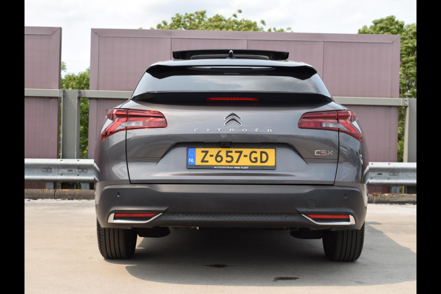 Citroën C5 X 1.6 Plug-in Hybrid 225 Hypnos LEREN BEKLEDING | SCHUIF- KANTELDAK | ACHTERUITRIJCAMERA MET SENSOREN | E.C.C. | NAVI + CARPLAY |