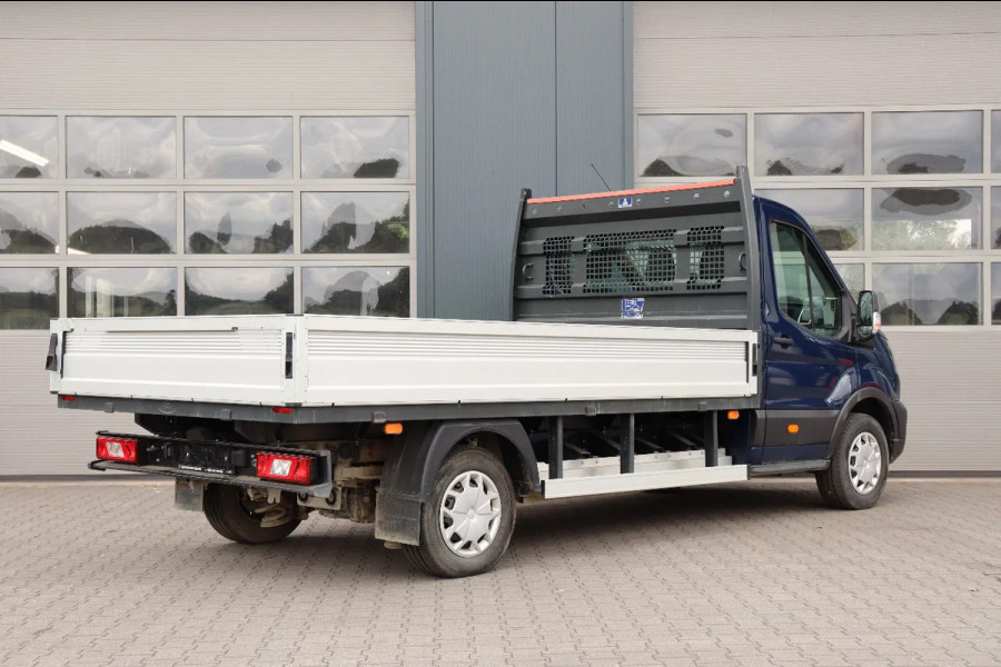 Ford E-Transit 390 L3 68kWh l OPEN LAADBAK l AIRCO l NAVIGATIE l CAMERA