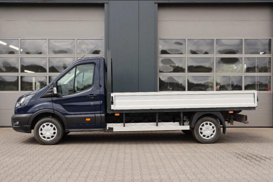Ford E-Transit 390 L3 68kWh l OPEN LAADBAK l AIRCO l NAVIGATIE l CAMERA