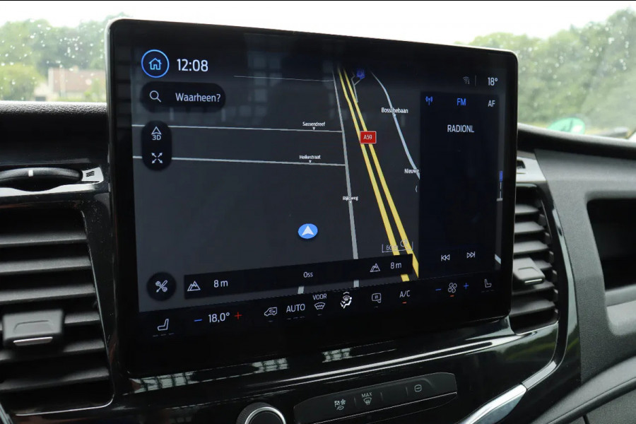 Ford E-Transit 390 L3 68kWh l OPEN LAADBAK l AIRCO l NAVIGATIE l CAMERA