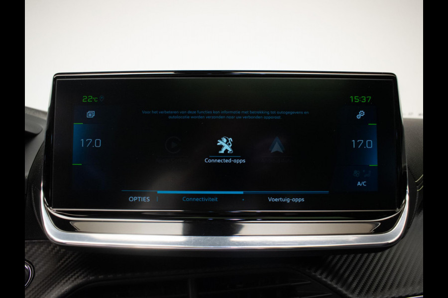 Peugeot e-2008 EV GT Pack 50 kWh Sport 3 FASE (PANORAMADAK,APPLE CARPLAY,LED,NAVI,3D CAMERA,ALCANTARA,DODE HOEK,NETTESTAAT)